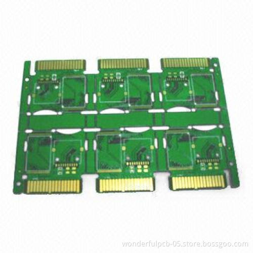 Single PCB Panel with 0.21 to 7.0mm Board Finished Thickness, OEM Services Available